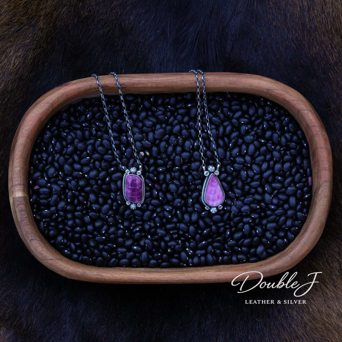 Purple Spiny Necklace