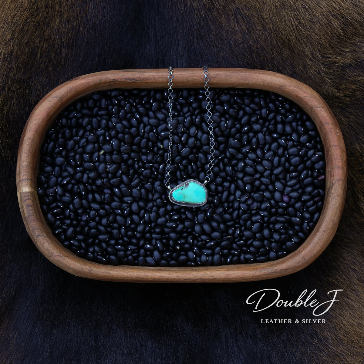 Royston Turquoise Bar Necklace