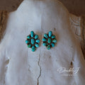 Sonoran Turquoise Cluster Earrings